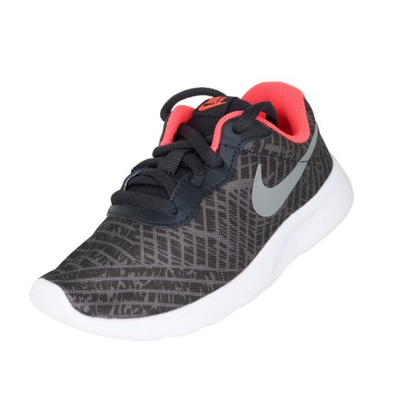 Nike Tanjun Print Athletic Running Brown Sneakers Little Kids SZ 10.5 - Picture 11 of 12